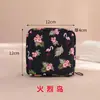 Bolsa Portátil Linda de Dibujos Animados para Toallas Sanitarias y Cosméticos Gran Capacidad para Labiales Toallas de Tía Bolsa para Cosméticos Bolsa Menstrual Billetera