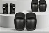 Conjunto de Equipamento de Proteção para Crianças com 6 Peças, Joelheiras, Cotoveleiras e Munhequeiras com Bolsa de Armazenamento, Protetores Ajustáveis para Patins e Skate, 4 Cores