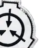 Adesivos de Tecido Bordados com Logo da Fundação SCP Fãs Militares Transfronteiriços Acessórios de Moral Adesivos de Tecido Mochila Tática Adesivos de Tecido com Alfabeto SCP