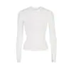 (Nuevo) Nuevo Top Camiseta Básica Elástica, Cómoda, de Corte Ajustado y Manga Larga Estilo Kardashian, Mismo Estilo que Ouyang Nana y Xiangxiu