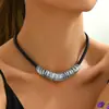Colección de Collares de Moda Retro de Gran Venta para Mujer, Diseños Simples Multiestilo, Superventas Europeos Transfronterizos, Joyería de Qingdao