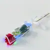 Empaque de Ramo de Flores Artificiales Rosas con Luces Flores Hechas a Mano Día de la Mujer Regalo de Cumpleaños Decoración Transfronteriza Artificial al por Mayor