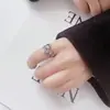 Chiba Taiyin retro do viejo estilo étnico dinero koi loto hueco personalidad anillo abierto mujeres enviar amigos moda