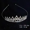 Tiara de Coroa Princesa Infantil Fita de Cabelo de Pérola Elástico para Cabelo Corda de Cabelo para Meninas Alta Elasticidade Corda de Cabelo Acessório de Coque para Cabelo