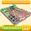 Castelo Inflável Infantil Trampolim Indoor Todo em Material PVC de Grau Comercial com Rede de Segurança Instalações de Diversão ao Ar Livre Playground Infantil