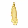 Pingente Popular de Aruanã Dourado - Ornamento de Chaveiro de Prosperidade e Sorte Anual - Acessórios de Artesanato em Metal - Atacado de Fábrica