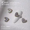 Amor Fritillaria Joias para Nail Art Celebridade da Internet Explosões Borda Metálica Concha de Diamante Pedra Concha Pequenas Joias Acessórios de Decoração para Nail Art