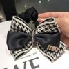 Acessório de Cabeça Estilo Coreano Feminino Feito à Mão Preto Coreano Viagem Aniversário Argola de Cabelo Headwear de Laço Comemorativo Comércio Exterior Transfronteiriço