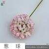 Bola de cebola ramo único ângulo orquídea hortênsia fábrica atacado simulação flor casamento arranjo de flores estrada decoração para casa flor falsa
