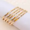 5 piezas/set Amazon Moda Tendencia Aleación Geométrica Rombo Patrón de Escamas de Serpiente Set de Pulseras Adecuado para Hombres y Mujeres Diario