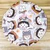 Gorro de ducha lindo gato Merlot gorro de ducha engrosado encaje banda de goma impermeable gorro de ducha para hornear gorro de aceite gorro para el polvo