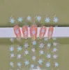 Novo Adesivo para Nail Art Estéreo 5D Em relevo Borboleta Flor Renda Laço Rosa Adesivo de Unha de Alta Qualidade