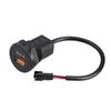 12V24V Modificado Interface USB para Celular Carro Van Motocicleta Acendedor de Cigarros Carregador de Carro Modificado Carregamento Rápido