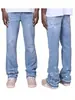 Comercio Exterior Transfronterizo 2026 Jeans Rectos para Hombre Moda Callejera Europea y Americana Jeans Versátiles Venta al por Mayor en Stock