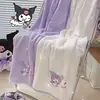 Toalha de Banho Kulomi Três Peças Desenho Animado Absorvente Não Solta Fiapos Estudante Fofa Feminina Poncho de Banho