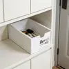 Caixa de armazenamento de mesa empilhável, organizador de cosméticos, organizador tipo gaveta, armário de armazenamento, organizador de livros e caixa de armazenamento
