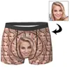Comercio Exterior Amazon Pod Producción de Una Pieza Ropa Interior Cruzada Boxer Briefs Estampado Digital Patrón para Hombres y Mujeres Fábrica de Boxer Briefs