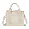 Bolso de lona de comercio exterior nuevo con gran capacidad y múltiples compartimentos, bolso de mano cruzado versátil y casual para el día a día y bolso de hombro para mujer