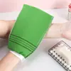 Toalla de baño desechable para sauna y pediluvio, toalla de baño verde, suministros de baño de grano grueso al por mayor, toalla de baño amarilla