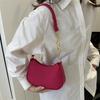 Bolso pequeño para mujer, moda de otoño 2023, bolso de hombro vintage, bolso cruzado sencillo y elegante, bolso de axila para mujer.