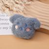 Cartoon algodão-cheio malha baole veludo urso boneca DIY broche de pelúcia chaveiro pingente faixa de cabelo material