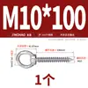 Tornillos de Ojal de Acero Inoxidable 304 con Ganchos de Anilla, Tornillos de Ojal Auto-Perforantes Auto-Roscantes, Tornillos para Madera de Audio