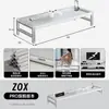 Soporte de Monitor de Aluminio ZOX Premium, Soporte Modular para Computadora de Escritorio, Organizador de Escritorio de Acrílico