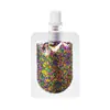 Gel Brillante Transfronterizo en Bolsa para Festivales de Carnaval, Maquillaje de Brillo Facial, Escamas de Brillo Corporal, Parches de Maquillaje
