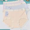 Roupa íntima feminina cor neon leve, nude e sem rastros, nylon confortável, respirável, agradável à pele, doce e macia, calcinhas para meninas