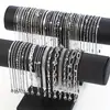 Set de Pulseras de Moda para Mujer de Acero Inoxidable 304L, Pulsera de Acero de Titanio de Venta Caliente Europea y Americana con Interior Chapado en Oro Real de 18K, Venta al por Mayor