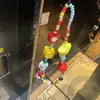 Cadena Original Dopamina Linda para Teléfono Móvil con Cuentas Estrella Cuadros Kt Queso Ccd Cordón Colgante para Cámara