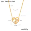 Miduoduo Joyería Estilo Ins Corazón Diosa del Sol Incrustaciones de Circonita Colgante Collar Pulsera Acero Inoxidable Chapado en Oro Set