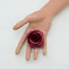 Flor de Camelia Artificial Pequeña de 5 cm en Maceta Flor de Paisajismo Arreglo Floral Ramo de Flores Artificiales Accesorios para Tocados Accesorios para Faldas