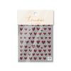 Tomoni Finos y Flexibles 386 Pegatinas para Uñas Moji Pegatinas para Uñas 5D Corazón Rojo Estrellas Estilo Japonés Artículo Popular