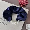 Estilo coreano princesa estilo veludo contas de cabelo intestino grosso anel alto sentido baixo pílulas corda de cabelo elegante corda de cabelo ornamentos de cabelo