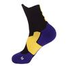 Calcetines de Baloncesto de Media Pantorrilla con Bloques de Color Personalizables con Malla Transpirable Disipación de Calor y Calcetines Deportivos Antideslizantes para Adultos y Niños Entrenamiento y Competición