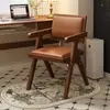 Silla de comedor estilo wabi-sabi, silla de uso doméstico de imitación madera, silla con respaldo de cojín suave estilo francés, silla para té de balcón, silla vintage Chandigarh