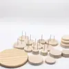 Ventas Directas de Fábrica, Base para Muñeca Hecha a Mano en Stock, Soporte Tejido para Muñeca, Base Fija para Muñeca de Madera Maciza, Soporte de Exhibición