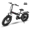 Praia de Neve Veículo Elétrico Dobrável Transfronteiriço Portátil Bicicleta Atacado Bateria de Lítio Mobilidade Novo Veículo com Bateria Dupla
