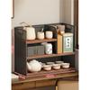 Estante de almacenamiento para juegos de té, estante de escritorio Bogu, mesa de té pequeña, gabinete de té, mesa de té, estante para té, estante para tazas de té, estante de exhibición