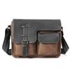 Bolsa de Ombro Masculina Retro Nova Marca da Moda Casual Jovem Bolsa Mensageiro Bolsa Transversal para Casal Bolsa Quadrada Pequena para iPad