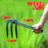 Azada de Punta para Cavar Materiales Medicinales Azada Pequeña de Cavar Azada Pequeña para el Hogar Sembradora de Verduras para el Hogar Artefacto para Cavar y Desmalezar al Aire Libre Aflojar la Tierra y Desmalezar