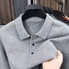 Suéter de malha fina 460g, veludo amigo da pele, suéter extra grosso, polo casual masculino liso, suéter masculino com gola dobrável
