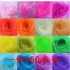Suprimentos de Casamento Cortina de Gaze Presente de Casamento Decoração de Quarto de Casamento Adereços Decoração de Tecido de Gaze Decoração de Corrimão de Escada Gaze de Neve Cortina de Gaze