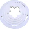 Flor Peônia Ameixa Cereja Molde de Biscoito de Plástico Molde de Corte Padrão de Decoração de Fondant Molde Especial para Assar Conjunto de Bolo