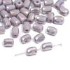 Cuentas de Cristal de Vidrio Facetado Rectangular Color Chapado Accesorios para Collares Pulseras Hechos a Mano DIY Con Cuentas