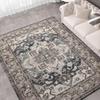 Alfombra persa transfronteriza de Amazon para sala de estar, estilo étnico retro, para dormitorio, mesita de noche, sofá, mesa de centro, alfombra para suelo