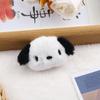 Broche con forma de cabeza de cachorro de peluche de dibujos animados, bonito broche de perro panda japonés y coreano, decoración para disfraz de muñeca.