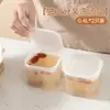 Caixa de Armazenamento para Congelamento de Caldo Fresco, Recipiente para Caldo de Ossos, Caixa de Porcionamento para Carne Congelada, Caixa de Armazenamento para Freezer, Temperos