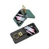 GKK para Samsung GalaxyZFlip6 Funda para Teléfono Plegable Hebilla de Anillo Distintiva Ultrafina Resistente a Caídas Funda Protectora